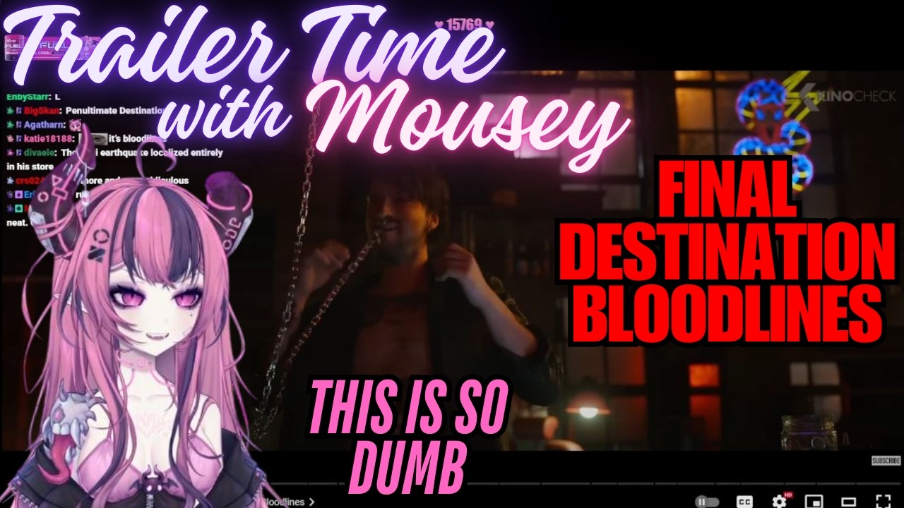 Mouse Reacts to Horror Movie Trailers (Feb 21, 2025)