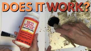 видео: Можно ли использовать ModPodge для Goldleaf? (Вопросы и ответы по Gold Leaf) картинка: Можно ли использовать ModPodge для Goldleaf? (Вопросы и ответы по Gold Leaf)