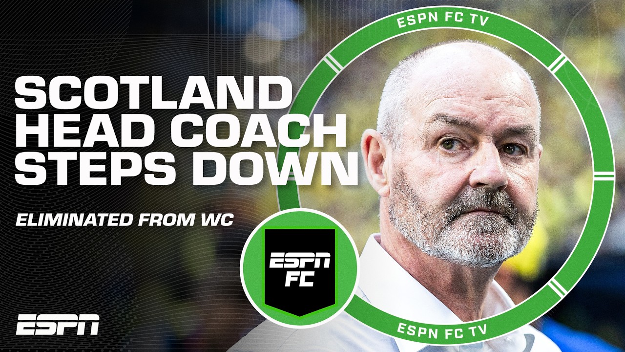 REACTION to Steve Clarke stepping down as Scotland head coach 🏴 | ESPN FC