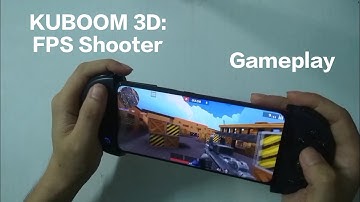 Play KUBOOM 3D on Android with Controller | Wee 2T Gamepad | Gyro Aiming | HandCam