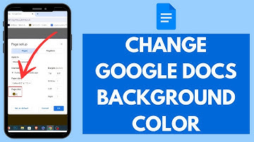 How to Change Background Color in Google Docs (Quick & Easy!)