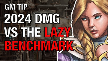 2024 DMG Encounter Building versus the Lazy Encounter Benchmark
