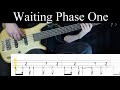 Waiting phase one porcupine tree  bass cover with tabs by leo dzey