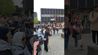 Demonstrasjon på UiO (5. mai 2025) - Akademisk boikott NÅ!