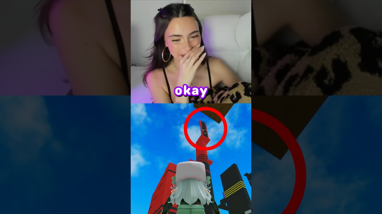 🤩Madison Beer impossible wall hop obby in roblox