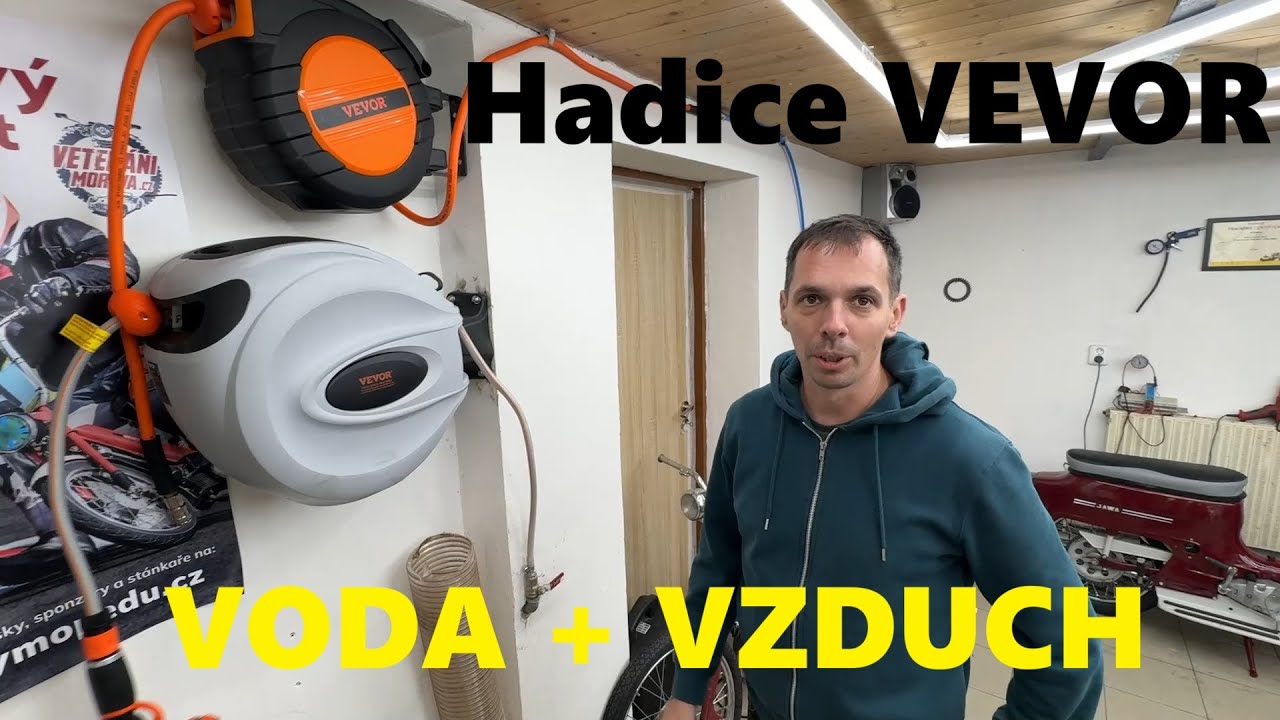 Nové hadice na vodu/vzduch od VEVORU