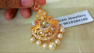1 GRAM GOLD TIKKA DESIGNS| PAPADIBILLA 