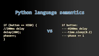 2. Python language semantics