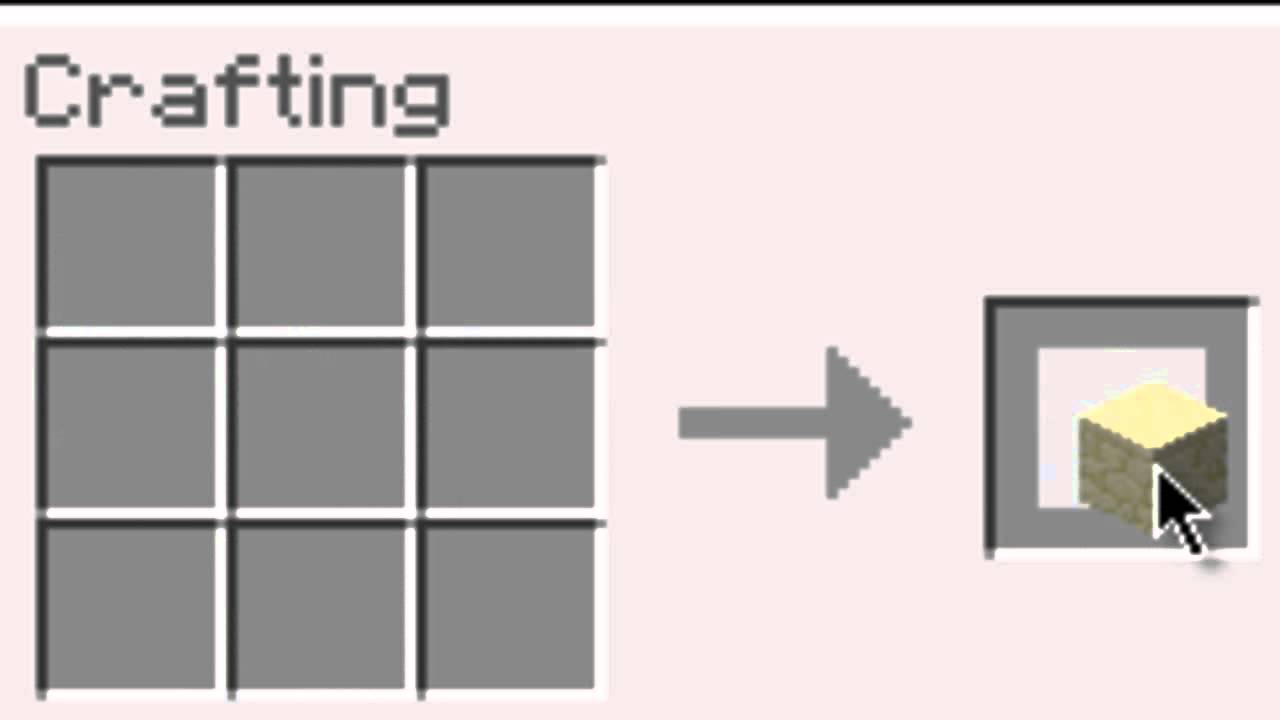 Minecraft how to craft the new smooth sandstone! - YouTube