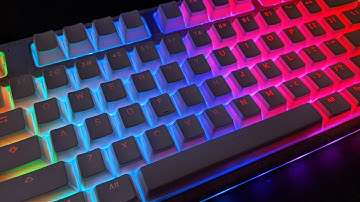 ASMR - Typing Sounds - Drop CTRL High-Profile with Halo Clear