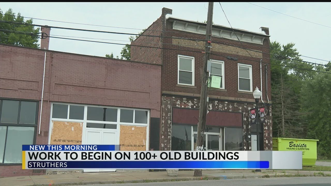 100-year-old local buildings getting fixed soon - YouTube