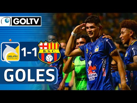 EMPATE en LA HORA del ASTILLERO | Delfín 1-1 Barcelona | GOLES |  LIgaPro 2023