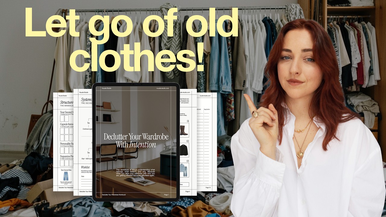 Как избавиться от одежды, которую вы никогда не носите (используя рабочую тетрадь «Расхламление ш...
