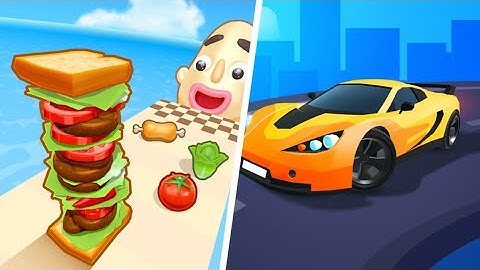 Sandwich Runner | Race Master 3D - All Levels Gameplay iOS,Android - NEW BIG APK UPDATE