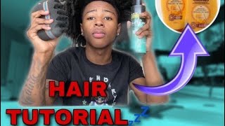 FREE FORM TUTORIAL: Afro with locks