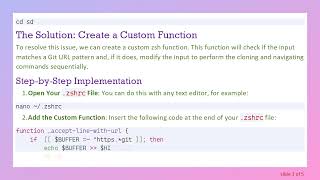 How to Parse a URL as a Command in Zsh: Simplifying Git Cloning