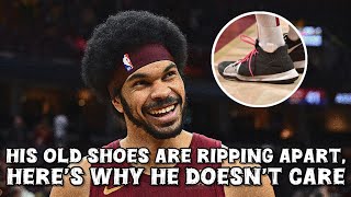 Jarrett Allen’s NIKE KYRIE SHOES Are Falling Apart, And Why He Doesn’t Care Shouldn’t Be Surprising