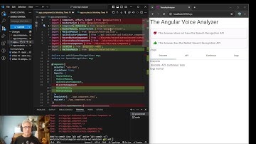 Angular - Web API Speech Analyzer - Video 23: Getting the code ready for routing and tabbing.