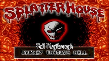 Splatterhouse Journey through Hell (OpenBOR) | Full Playthrough