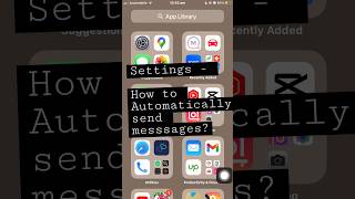 How to automatically send messages? #siri #iphonesettings