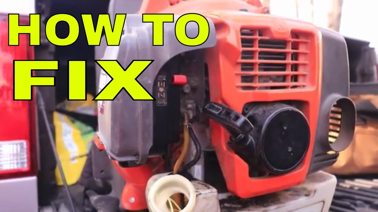 Fixing Gas Leak on Husqvarna 150 BT How to repair small engine YouTube