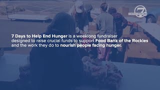 7 Days to Help End Hunger at a critical time of need