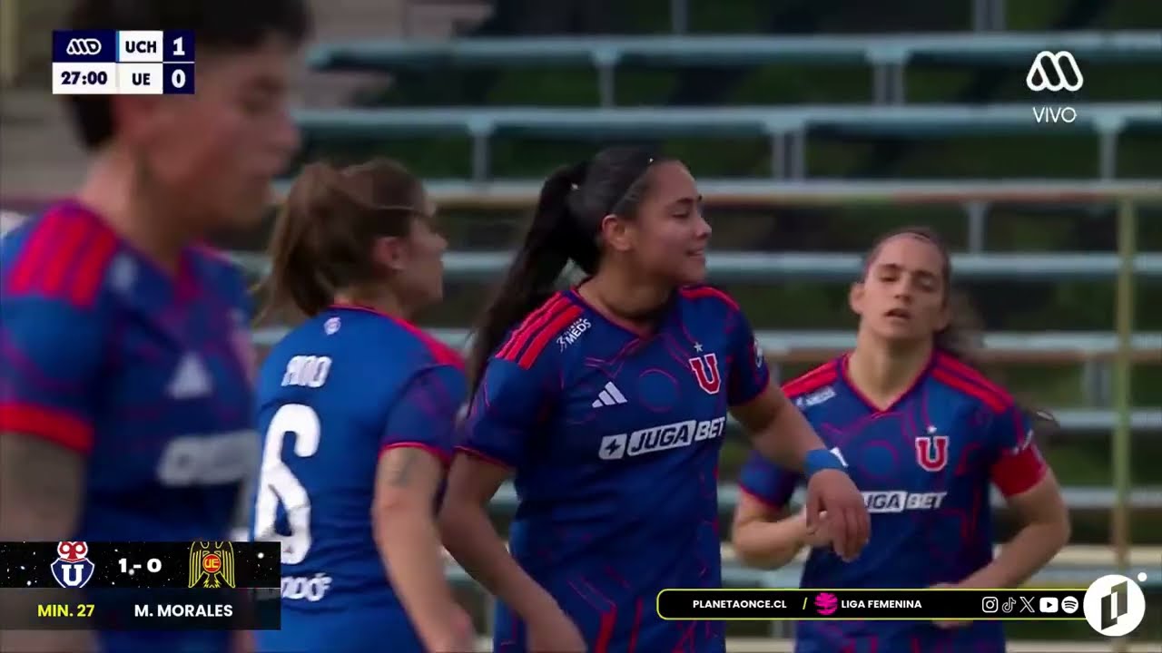 #GolesP11 U. de Chile 2-1 U. Española Fecha 23 2da Rueda Liga Femenina 16-08-2026