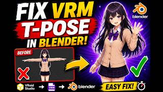 The VRoid T-Pose Problem Nobody Explains? (Fix Inside)