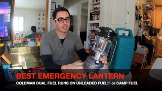 Best Emergency Lantern - Why I Chose The Coleman Dual Fuel Lantern