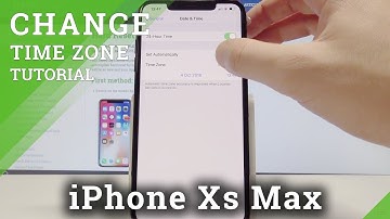 How to Change Date & Time in iPhone Xs Max - Set Up Time Zone