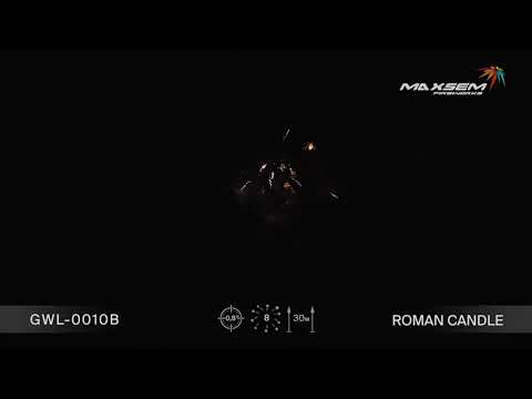 Видео: Римская свеча ROMAN CANDLE (8/0,8) GWL-0010