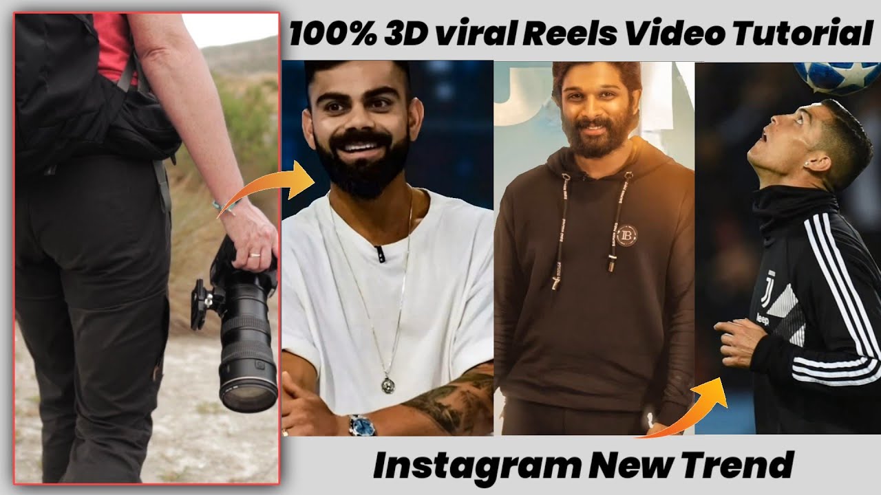 Trending 3D Zoom Effect Instagram Reels Video Editing🔥 Instagram Reel
