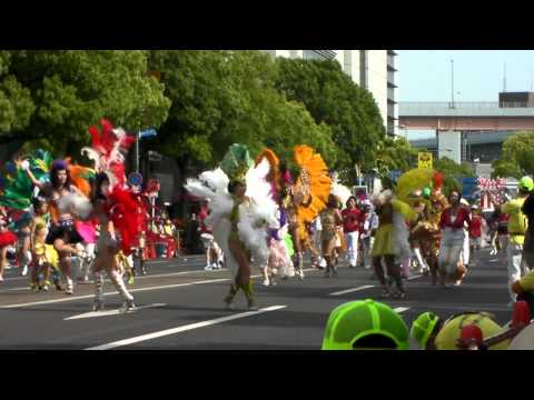 2011神戸まつり　ナカタコウベ　サンバ　　1　 メインパレード