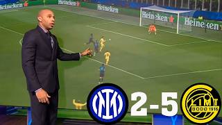 Download Lagu Inter Milan vs Bodo/Glimt 2-5 Inter OUT - Bodo/Glimt Through To UCL Last 16💥 Thierry Henry Reaction MP3