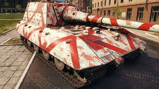 Jagdpanzer E100 - 1 vs 5 - World of Tanks Gameplay