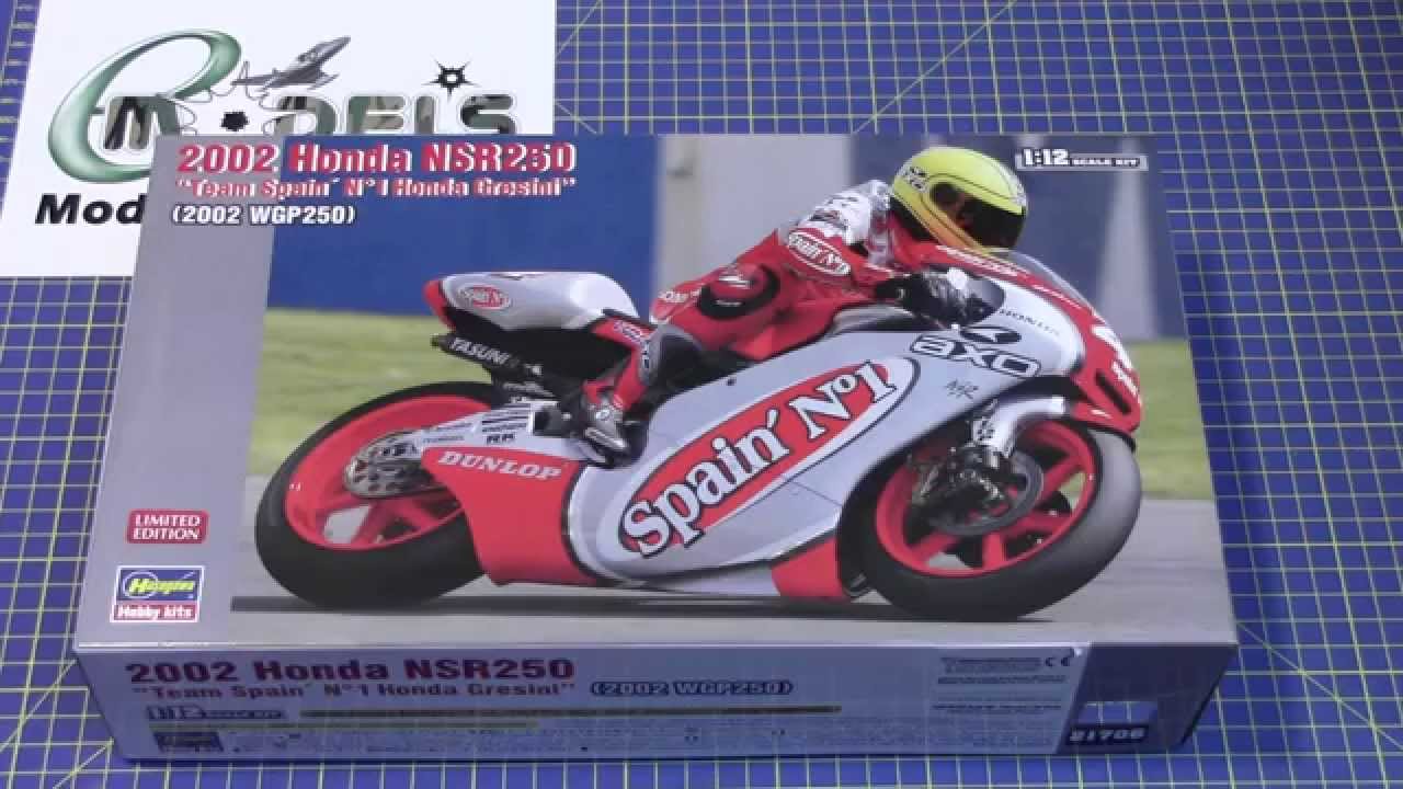 Hasegawa 1/12 HONDA NSR250 TEAM GRESINI # 21706 www.eModels.co.uk