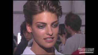 Historical Profile of Linda Evangelista, DK Campaign Relaunch | Videofashion Magazine