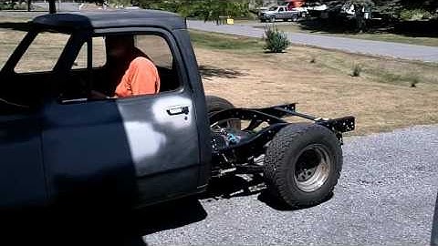 1981 Dodge D150 318 Open Long Tube Headers