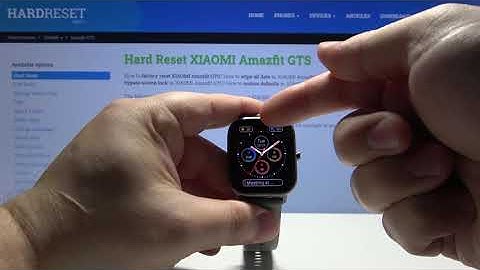 How to Change Watch Face in Xiaomi Amazfit GTS - Switch Watch Faces