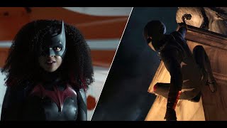 Batwoman vs Spider-Man! (Wolf Spider Fight)