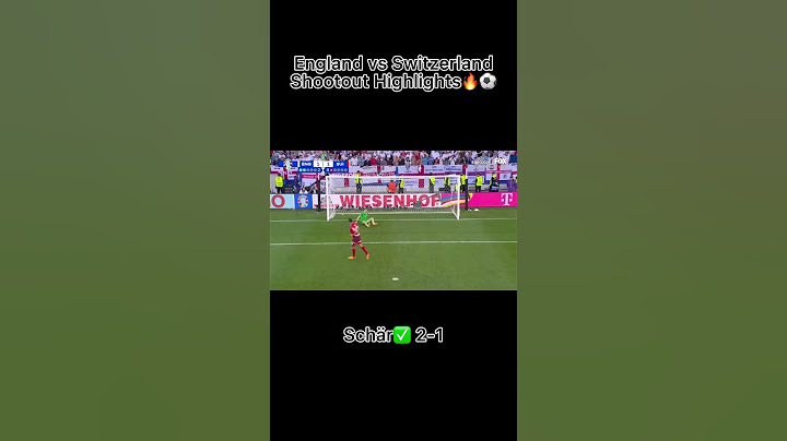 ⚽️‼️ENGLAND vs. SWITZERLAND PENALTY SHOOTOUT⚽️‼️