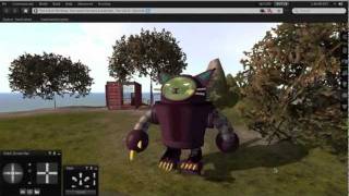 LOLO Robot Cat in Second Life
