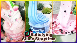 🌈SATISFYING SLIME STORYTIME #12🧁They were DOING THE NASTY and I was UNDER THE BED😫TIKTOK COMPILATION