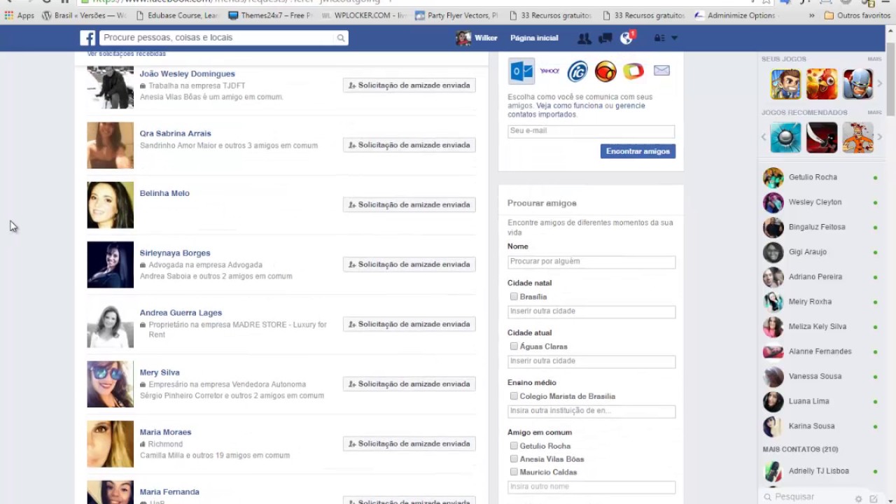 Como Mandar Solicitação De Amizade No Facebook Quando Não Aparece