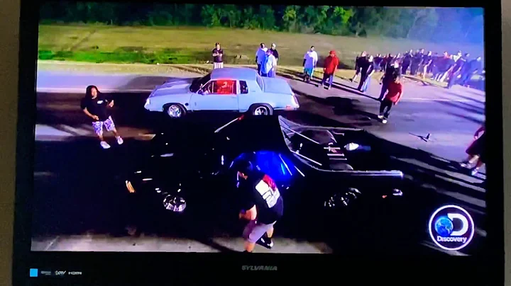 Kamikaze does a giant wheelie first pass in the El Camino! | Street Outlaws