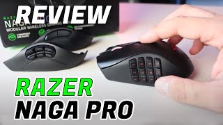 REVIEW Razer Naga Pro, el ratón MODULAR versión INALÁMBRICA con GRAN AUTONOMÍA