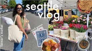 a day in my life // farmer's market, family time + a lil romanian