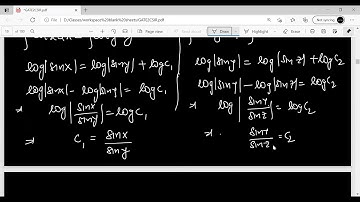 Partial Differential Equation #2 for CSIR NET and GATE