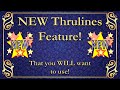 New Thrulines Feature - You WILL want to use!