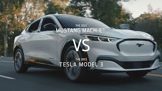 Head-to-Head | The 2023 Ford Mustang Mach-E® vs. Tesla Model 3 | Ford Canada